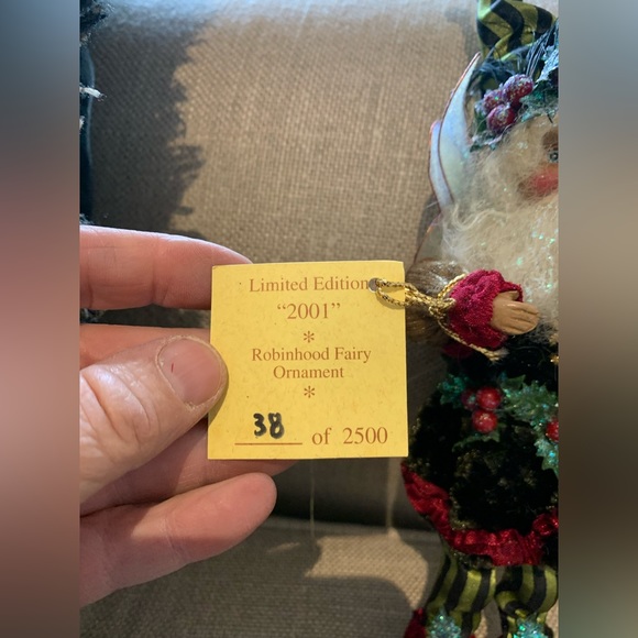 2001 LIMITED EDITION ROBINHOOD FAIRY ORNAMENT - Picture 5 of 9